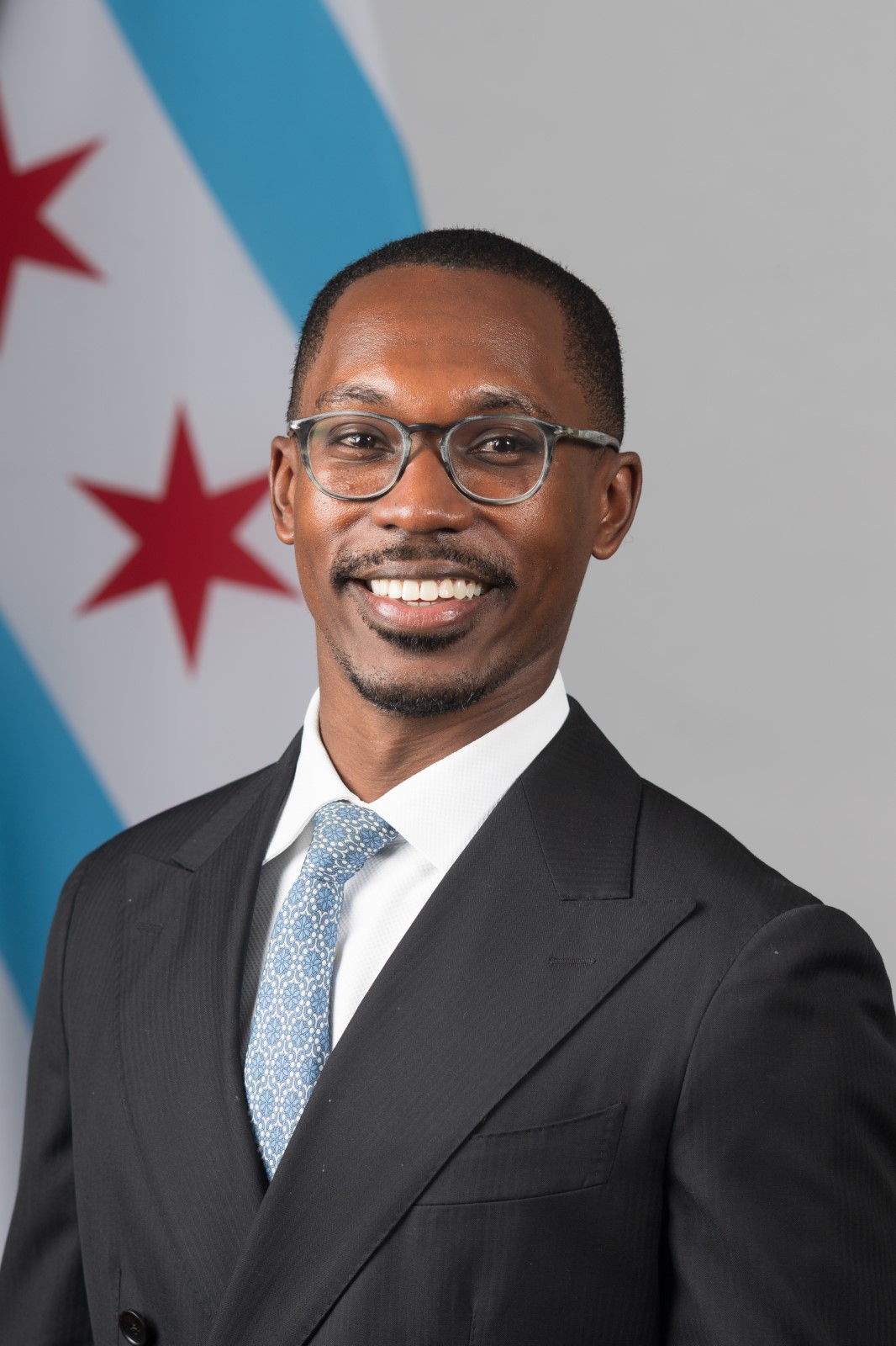 Portrait of Alderman Burnett, Walter R.